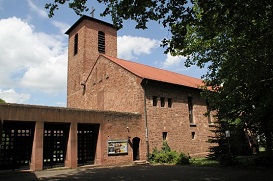 St. Pauluskirche - Zugang von der Paulusstraße